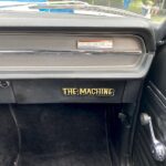 electric car dashboard with large touchscreen